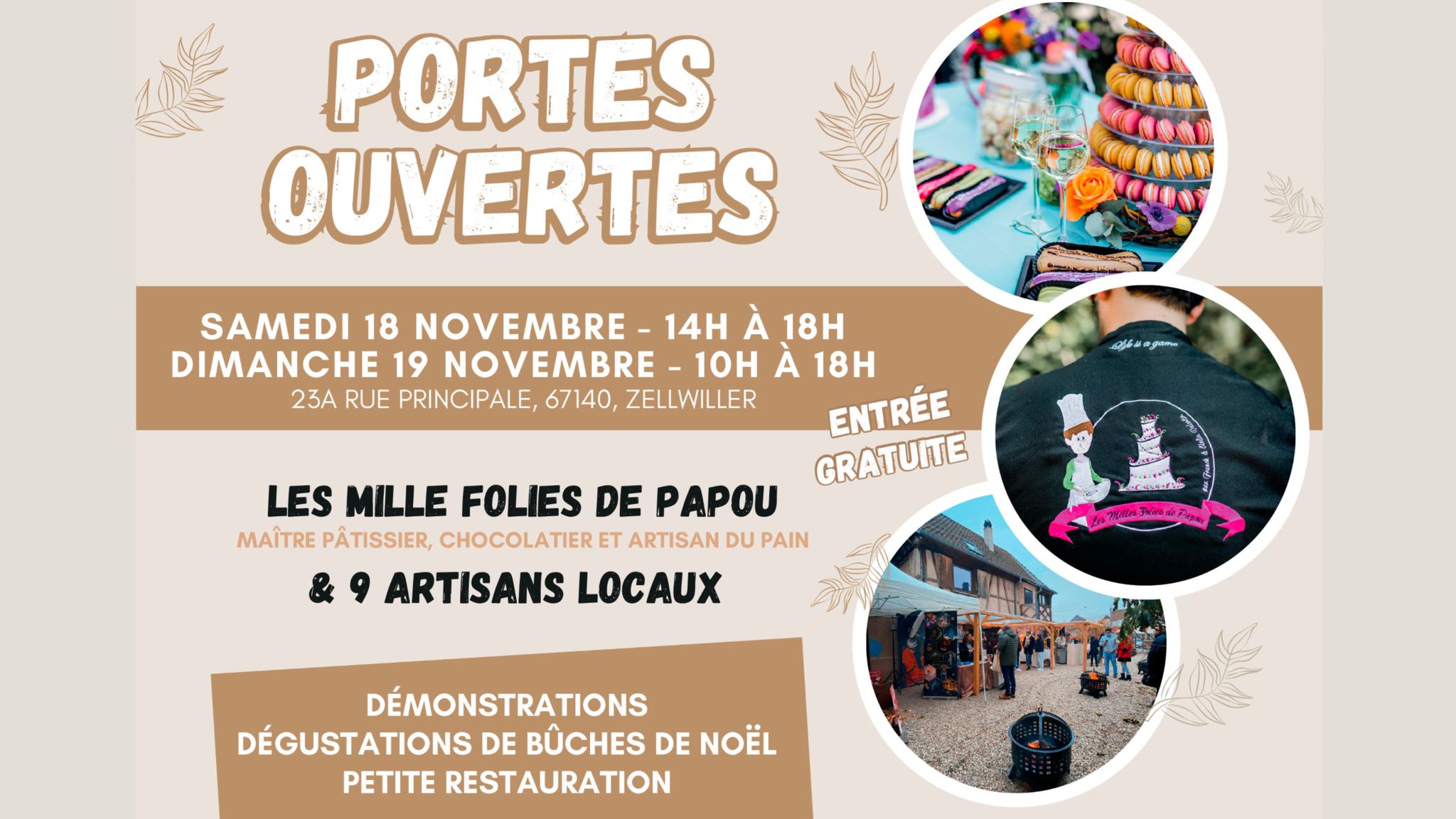 portes ouvertes milles folies de Papou portes ouvertes milles folies de Papou